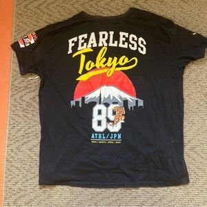 RGSTR 3XL Shirt Japanese Streetwear T Shirt Tokyo Fearless